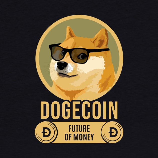 Dogecoin Shiba Inu Crypto The Future of Money Cryptocurrency Crypto Lover by andreperez87